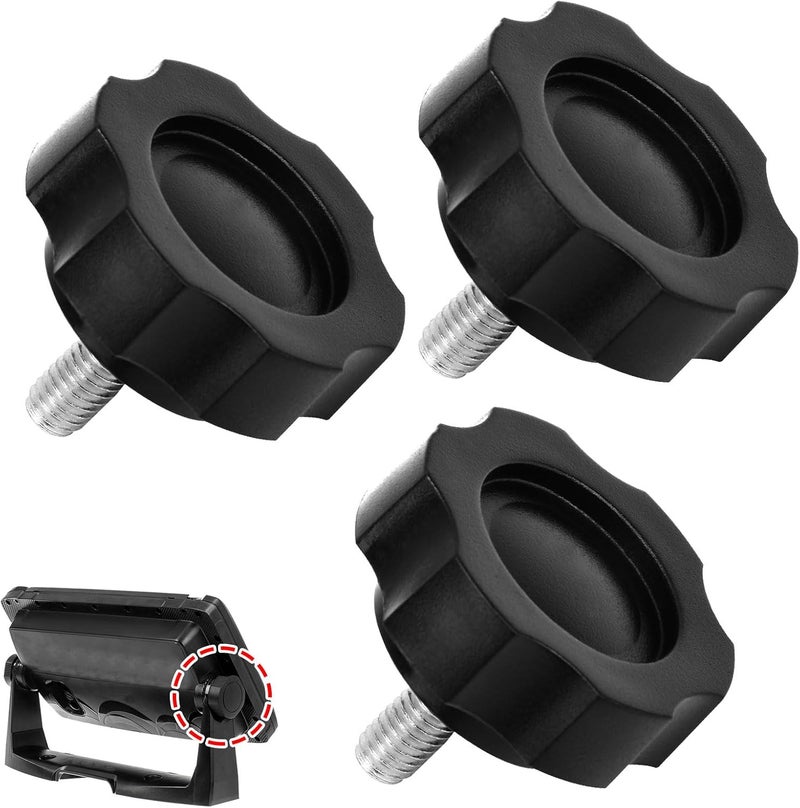 BERPSE 3 Pack Gimbal Bracket Knobs for L-owrance HDS-5, HDS-5M, HDS-7, HDS-8, HDS-10, Elite7, Hook7 - Image 1